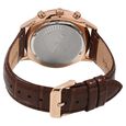 Police Quartz Chronograph Grey Dial Leather Strap Watch for Men - image number 3