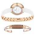 Titan Raga Memoirs Quartz Analog Mother Of Pearl Dial With White Ceramic Strap Watch For Women - image number 4