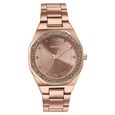 Sonata Jashn Quartz Analog White Dial Two Toned Metal Strap Watch For Women