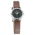 Titan Quartz Analog Champagne Dial Leather Strap Watch for Women