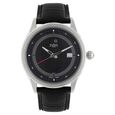 Xylys Swiss Quartz Analog with Date Brown Leather Strap Watch For Men With White Dial