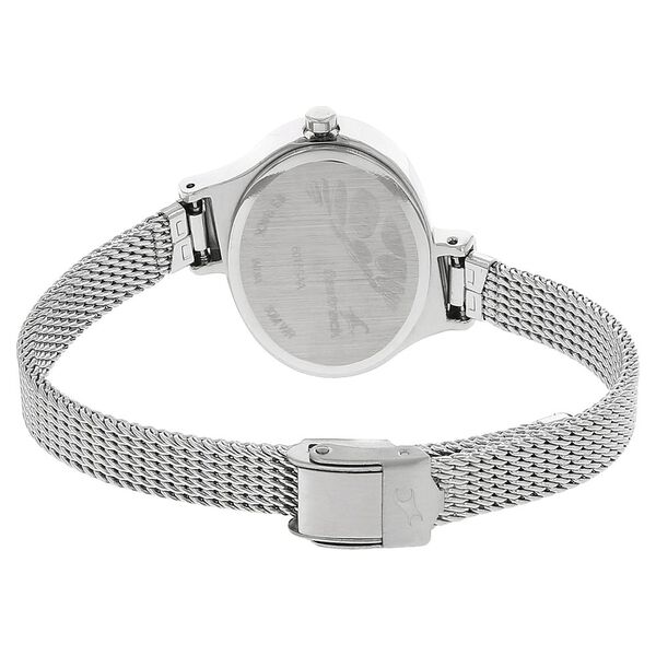 Fastrack Quartz Analog Silver Dial Stainless Steel Strap Watch for Girls - image number 3