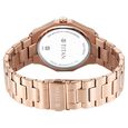 Titan Regalia Dodecagon Quartz Analog with Date Brown Dial Rose Gold Stainless Steel Strap Watch For Men - image number 4