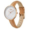 Poze by Sonata Quartz Analog White Dial PU Leather Strap Watch for Women - image number 2