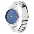 Fastrack Bare Basics Quartz Analog Blue Dial Stainless Steel Strap Watch for Guys - image number 3
