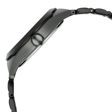 Vyb Arcane By Fastrack Quartz Analog Black Dial Metal Strap Watch For Guys