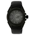 Titan Quartz Analog Solar Black Dial Leather Strap Watch for Men - image number 0