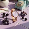 Poze By Sonata Quartz Analog Blue Mother Of Pearl Dial Rose Gold Stainless Steel Strap Watch For Women