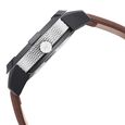 Fastrack Quartz Analog Silver Dial Leather Strap Watch for Guys - image number 3