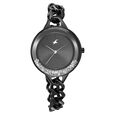 Fastrack Glitch Quartz Analog Rose Gold Dial Metal Strap Watch for Girls