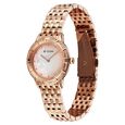 Titan Glamour Quartz Analog Mother Of Pearl Dial Rose Gold Stainless Steel Strap Watch For Women - image number 2