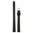 10 mm Black Genuine Leather Strap for Women - image number 0