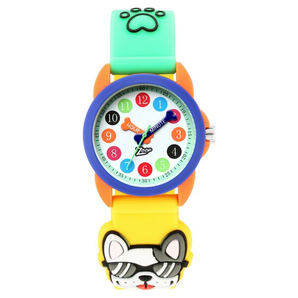 Zoop By Titan Quartz Analog White Dial PU Strap Watch for Kids - image number 1
