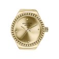 Sonata Poze Quartz Analog Golden Dial Golden Color Stainless Steel Strap Ring Watch For Women - image number 2