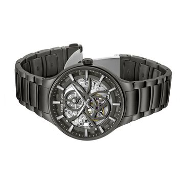 Kenneth Cole Automatic Grey Dial Stainless Steel Strap Watch For Men