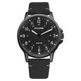 Poze by Sonata Quartz Analog Black Dial PU Leather Strap Watch for Men - image number 0