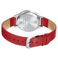Sonata Splash White Dial Women Watch With Leather Strap - image number 4