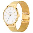 Titan Nebula Lustre Analog 18k Full Gold Milanese Strap Watch for Men - image number 3
