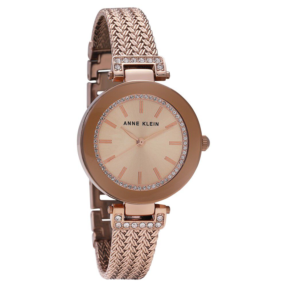 Anne klein women's 2024 watch rose gold