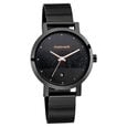 Fastrack Animal Print Quartz Analog with Date Black Dial Stainless Steel Strap Watch for Girls - image number 1