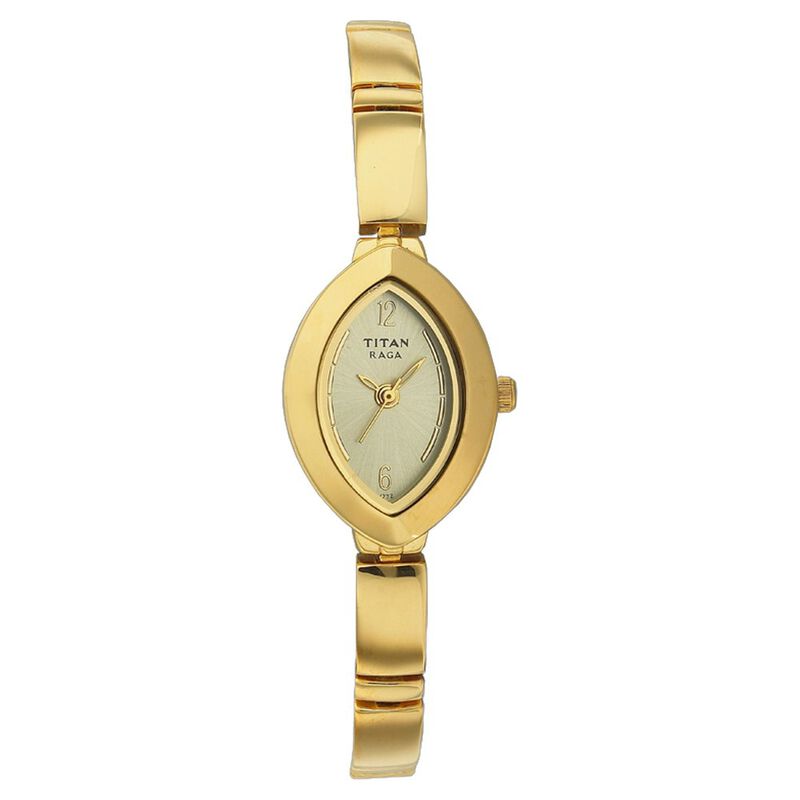 Titan Quartz Analog with Date Black Dial Watch for Women