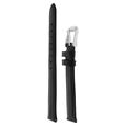 16 mm Black Genuine Leather Strap for Women - image number 2