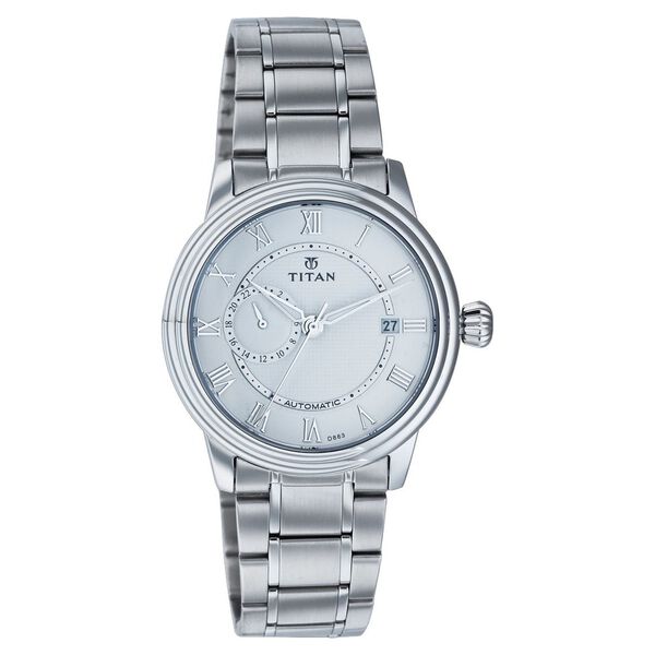 Titan Quartz Multifunction White Dial Watch for Men - image number 0