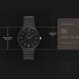 Titan Quartz Analog Black Dial Ceramic Strap Watch for Men - image number 2