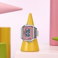 Poze By Sonata Digital Ring Watch With Pink Dial For Women - image number 0