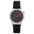 Fastrack Quartz Analog Black Dial Leather Strap Watch for Girls