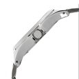 Helios Quartz Analog Black Dial Silver Stainless Steel Strap Watch For Men - image number 1