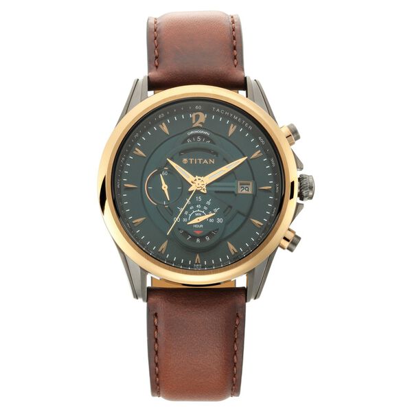 Titan Men's Maritime Pro Lateen Sail Chronograph Watch - image number 2