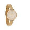 Olivia Burton Quartz Analog Golden Dial Stainless Steel Strap Watch for Women - image number 1