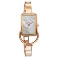 Titan Raga Power Pearls Quartz Analog Watch For Women With Mother of Pearl Dial Rose Gold Metal Strap - image number 3