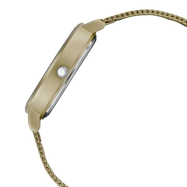 Sonata Poze Quartz Analog Golden Dial Mesh Strap Watch for Women - image number 4