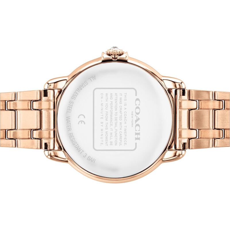 Coach Glitz Blue Dial Silver Steel Strap Watch for Women - 14502693 main image 1