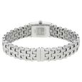 Xylys Swiss Analog Silver Metal Strap and Black Dial Watch For Women - image number 3