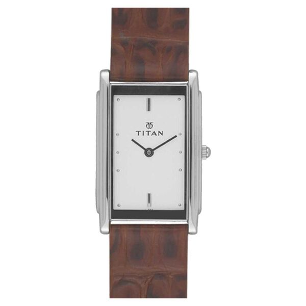Titan Quartz Analog Silver Dial Watch for Men - image number 0
