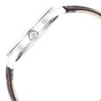 Titan Trendsetters Silver White Dial Analog Leather Strap watch for Men - image number 3