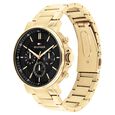 Tommy Hilfiger Multifunction Black Stainless Steel Strap for Men - image number 1