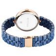 Titan Purple Ceramics Quartz Analog Mother of Pearl Dial Blue Ceramic Strap Watch For Women - image number 4