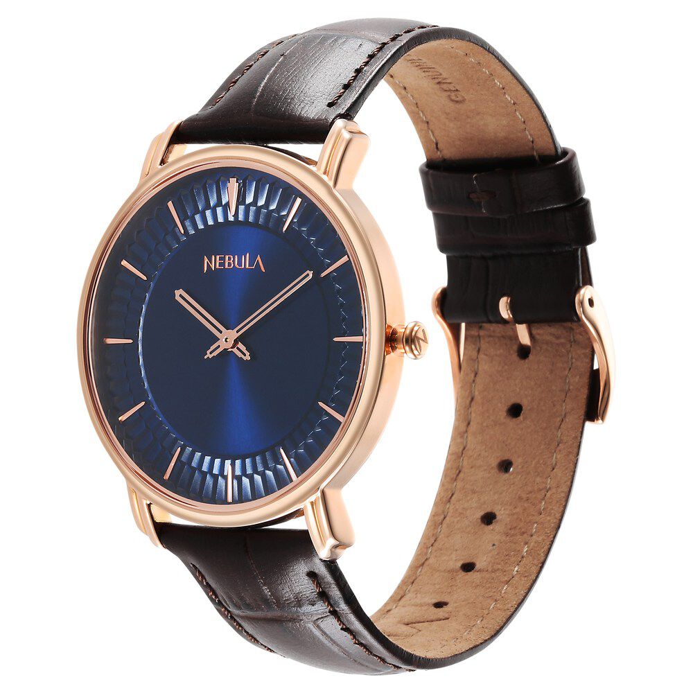 Buy Online Titan Nebula Art Deco 18k Pink Gold Analog Watch for