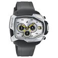 Fastrack Quartz Chronograph Silver Dial Plastic Strap Watch for Guys - image number 0