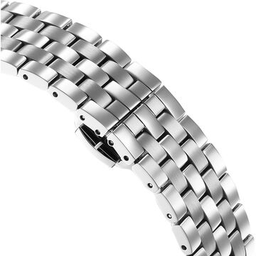 Xylys Swiss Automatic Champagne Dial Silver Stainless Steel Strap Watch For Men