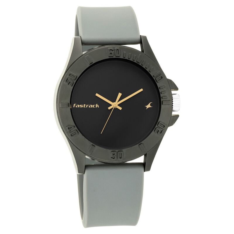 Fastrack Fastfit Quartz Analog Grey Dial Silicone Strap Unisex Watch - image number 0