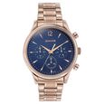 Sonata Wedding Edit Quartz Multifunction Green Dial Stainless Steel Strap Watch For Men