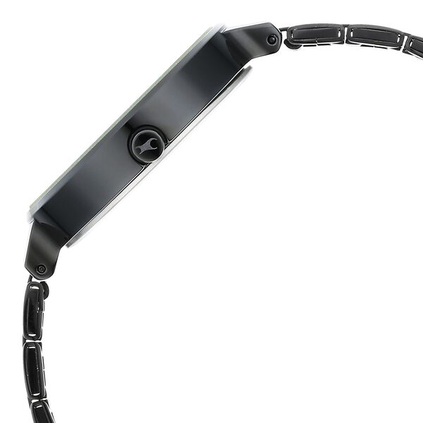 Fastrack Stunners Quartz Analog Black Dial Metal Strap Watch for Girls - image number 4