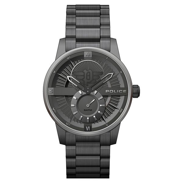 Police grey Dial Stainless Steel Strap Watch for Men - image number 0