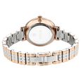 Titan Aura Quartz Analog Silver Dial Two Toned Stainless Steel Strap Watch For Women - image number 5