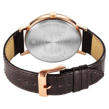Sonata Utsav Quartz Analog Brown Dial Watch for Men
